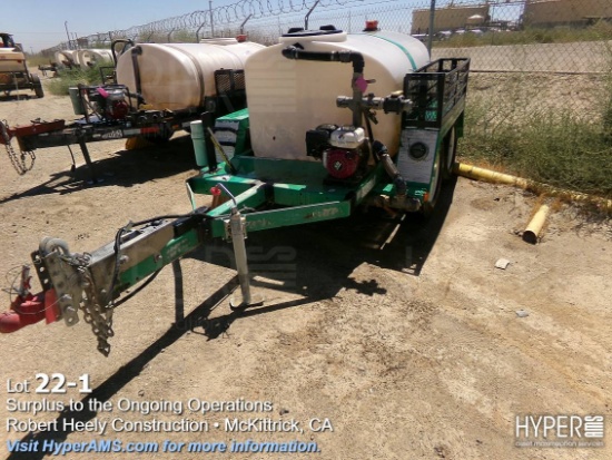 2013 Magnum MWT500 Water Tank Trailer