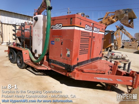 2013 Ditch Witch FX600 Vacuum System