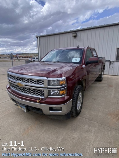 2015 Chevrolet 1500 Silverado LT pick up, truck 421