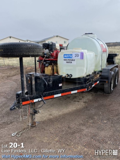 2015 Lamar P/W Trailer W / North Star Pressure Washer
