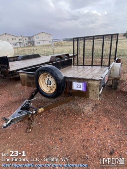 2009 H&H Trailer-Car trailer w/ ramps