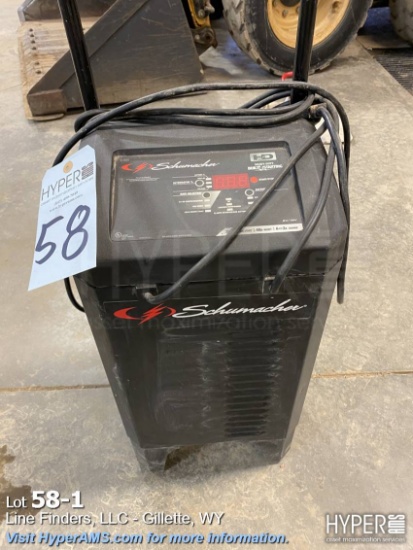 Schumacher heavy duty 6-12V battery charger 120V.