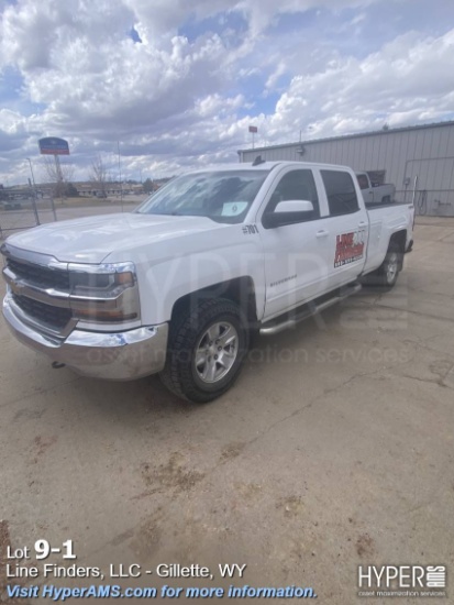 2016 Chevrolet 1500 Silverado LT pick up, truck 701