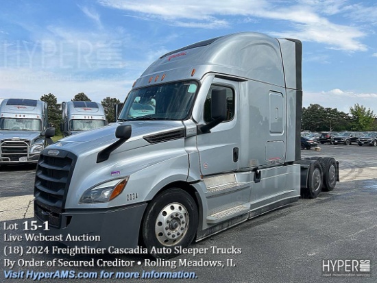 2024 Freightliner Cascadia [vin: 3akjhhdr2rsux1161] [222,304 Miles]