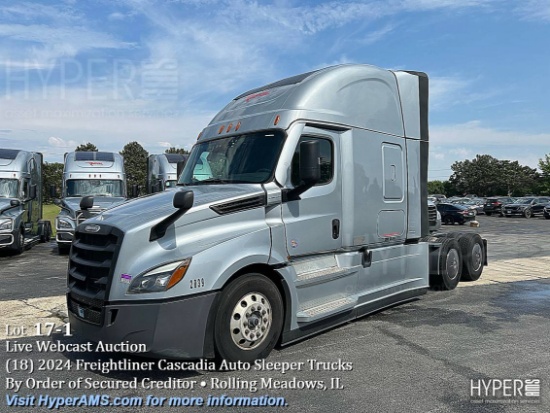 2024 Freightliner Cascadia [vin: 3akjhhdr1rsux1166] [229,039 Miles]