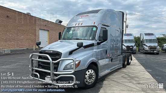 2024 Freightliner Cascadia [vin: 3akjhhdr5rsux1168] [196,955 Miles]
