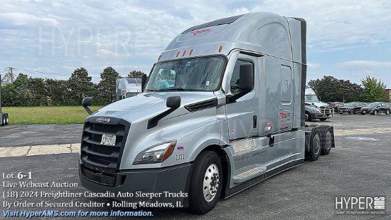 2024 Freightliner Cascadia [vin: 3akjhhdr0rsux1160] [200,136 Miles]