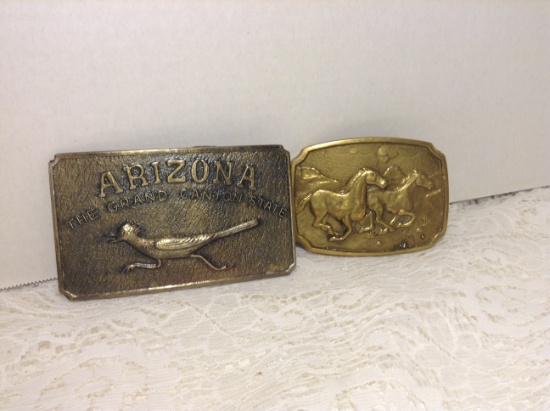 Two Awesome Belt Buckles