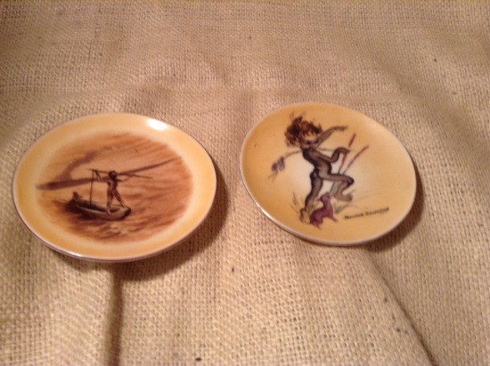 Browie Downey Aborigine Plates