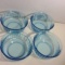 Blue Depression Glass Bowls