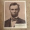 Hand Printed Photograph- Lincoln
