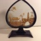 Asian Artwork Under Glass
