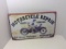 Motorcycle Repair Parts Service Tin Sign
