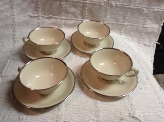 Lenox Cups & Saucer Tea Set