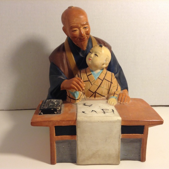 Asian Teacher & Student