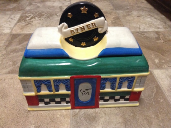 Diner Cookie Jar