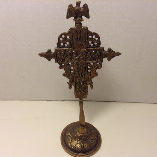 Ornate Brass Cross