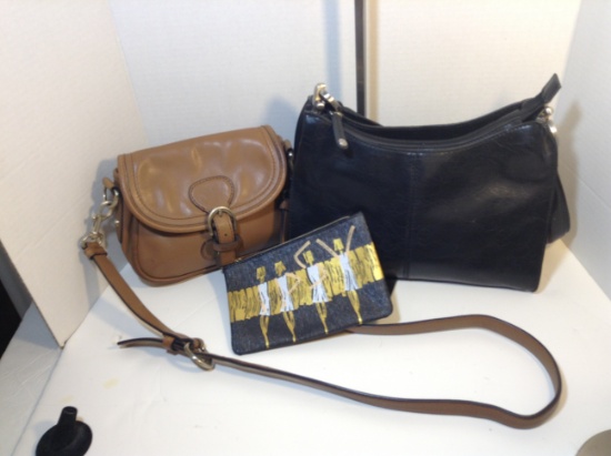 3 Handbag Lot