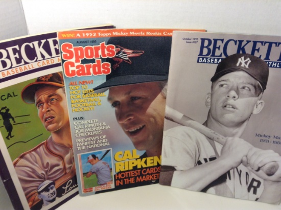 Beckett & Sport Cards Books