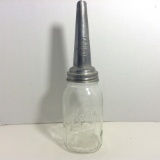 Kerr Mason Jar with metal spout