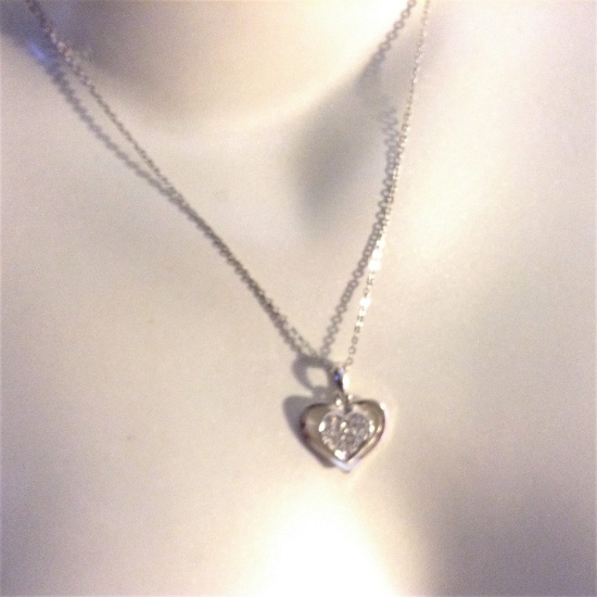 Sparkling Heart Necklace