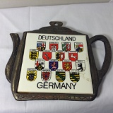 German Teapot Iron Trivet