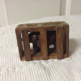 Antique Bear in Cage