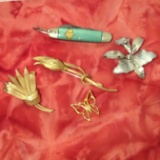 Vintage Pins & Scout Knife