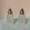 Crystal Salt & Pepper Shakers