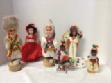 Lot of International Dolls