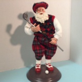 Golfing Santa in Knickers