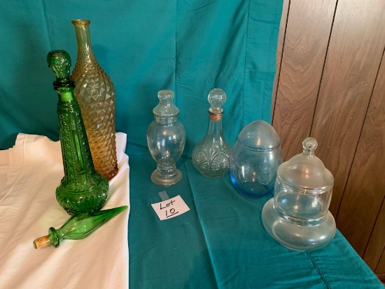 Misc Vintage Glass Bottles