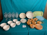 Peach Fire King Dishes & Misc. Dishware