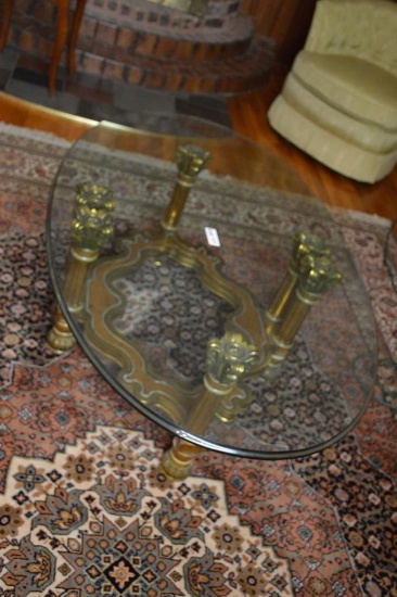 Glass top Table