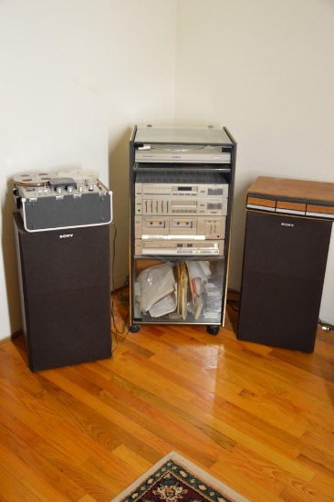 Vintage Stereo Set