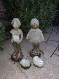 Yard statues
