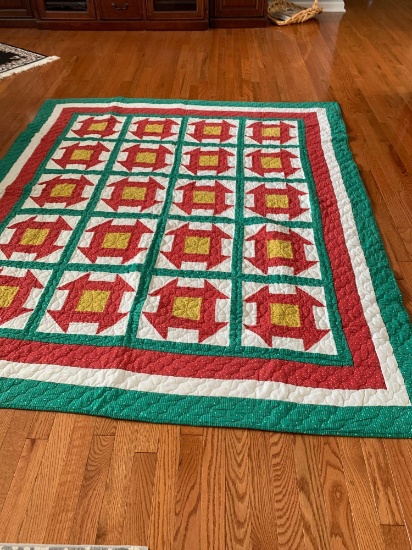 Homemade quilt