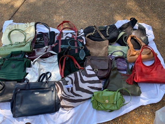 Assortment of purses