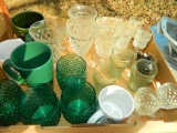 Box lot of glasses