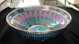 Large carnival glass bowl