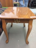 Oak end table