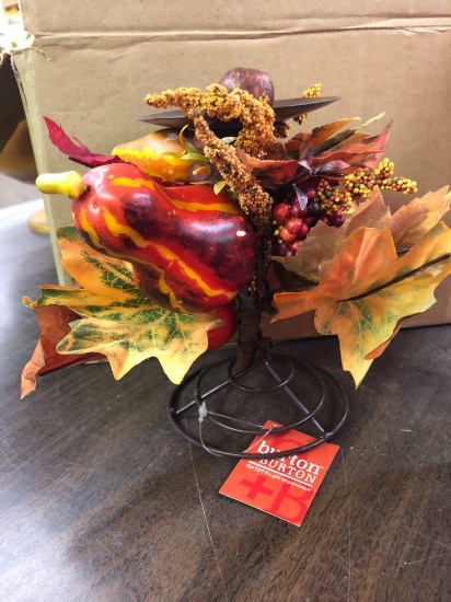 Brand new fall candle holders