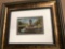 Double matted Picture in bronze frame