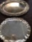 Godinger silver plates oval trays