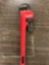 Drop Forged Jaws 14inch pipe wrench