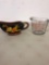 Fall gravy boat and glass measuring cup