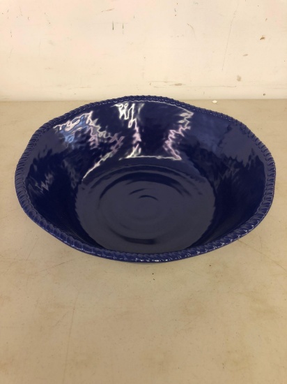 Tommy Bahama large blue bowl