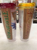 2 margaritaville insulated cups with kids