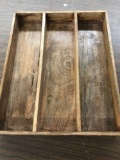 Mudpie wooden compartment tray