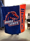 Broncos Boise state throw blanket